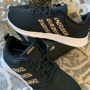 COPY - Adidas Cloudfoam Super, Black Leopard/ Cheetah Print, QT RACER 2.0